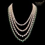 Eternal Elegance Emerald & Diamond Layered Necklace