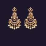 Classic Royal Polki Style Earring