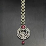Cubic Zircon Ruby Tikka