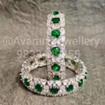 Emerald Halo Diamond Kada