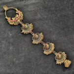 Meenakari Bridal Hair Choti