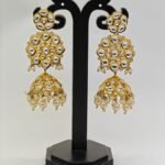 Traditional Kundan Polki Earring
