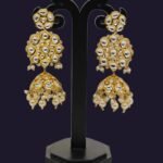 Traditional Kundan Polki Earring