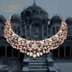 Imperial Floral Black Rhodium Necklace