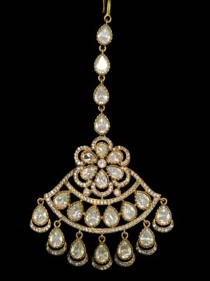 Regal Victorian Polki Sheeshphool Mang Tikka