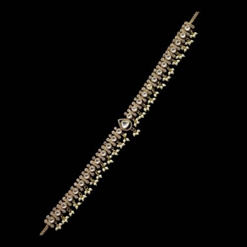 Victorian Polki & Seed Pearl Shishphool